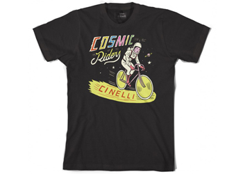 cinelli Cosmic Rider T-Shirt Black
